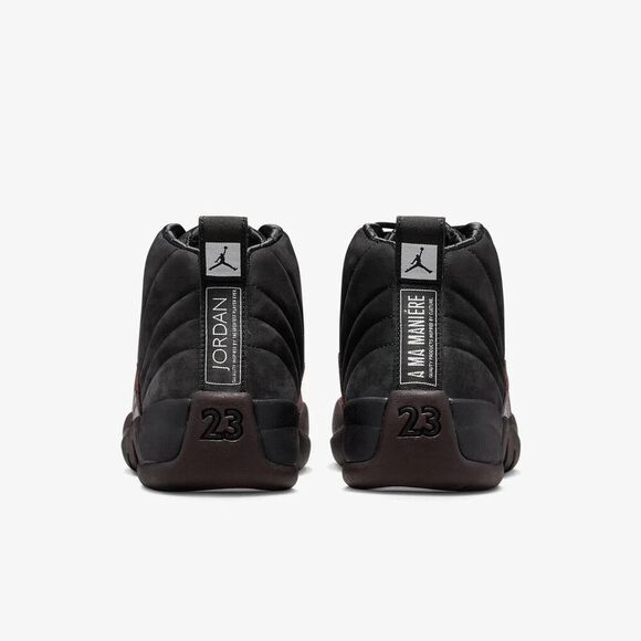 Air Jordan 12 Retro SP DV6989-001 Women's US 5.5 Black Basketball Shoes HAM294 - Picture 8 of 10
